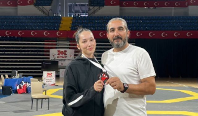 Çorumlu Yağmur Kazak’tan bronz madalya