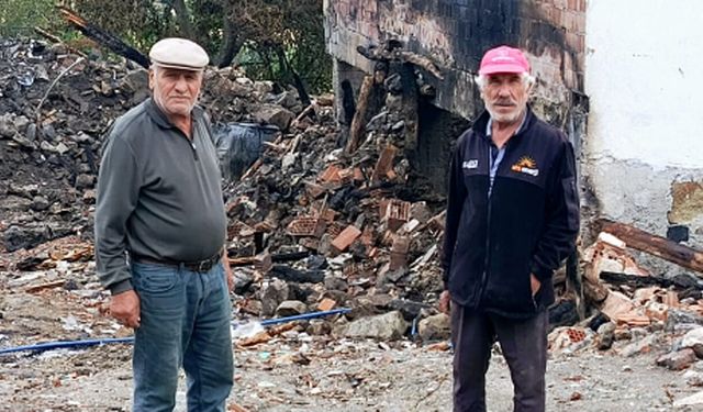 Harmancık Köyü’nde yangın mağduru Bektaş ailesi için yardım seferberliği