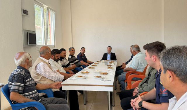 Kaymakam Şimşek Cevizli ve Kavakalan köylerini ziyaret etti