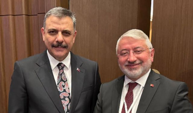 Ankara'da Çorum Zirvesi: Başkan Aşgın, İçişleri Bakanı Mustafa Çiftçi ile Görüştü!
