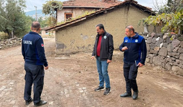 Uğurludağ’da doğalgaz çalışmaları sonrası bozulan sokaklar yenileniyor