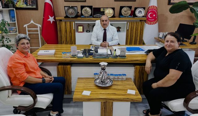 Muhtar Balat’tan İl Genel Meclis Başkanı Bıyık’a ziyaret