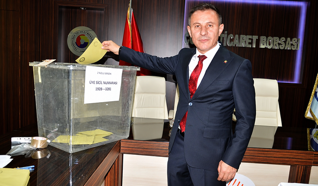Ticaret Borsası'nın yeni başkanı Yılmaz Kaya