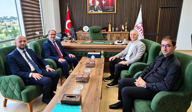 Ortak projeler konuşuldu: İki kurum arasında iş birliği