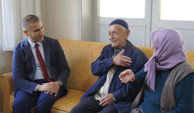Evlerine konuk oldu: Taleplerini dinledi
