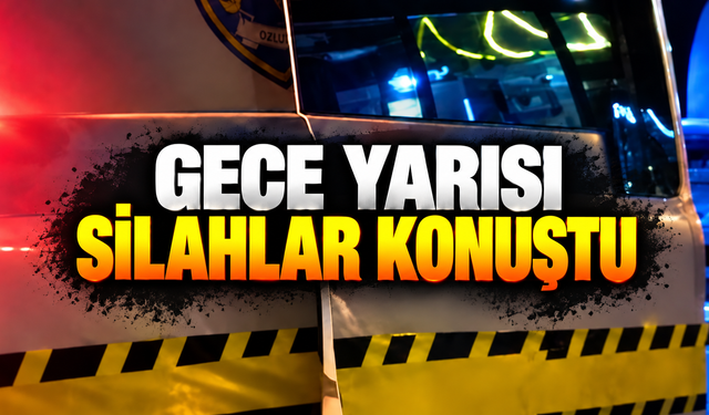 Geceyarısı Peş Peşe Patlayan Silahlar Panik Yarattı