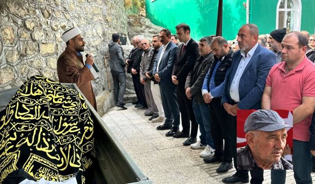 Şehit babası Hamit Küçükgöz son yolculuğuna uğurlandı