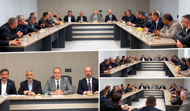 Köy Muhtarlarının sorunları neler? MHP’de Dikkat Çeken Zirve!