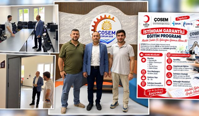 Kızılay'dan İstihdam Hamlesi: Gençlere Meslek, Sanayiye Can Suyu!