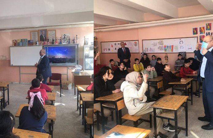 Çeşmeören İlkokulu’nda köyde okuma buluşması