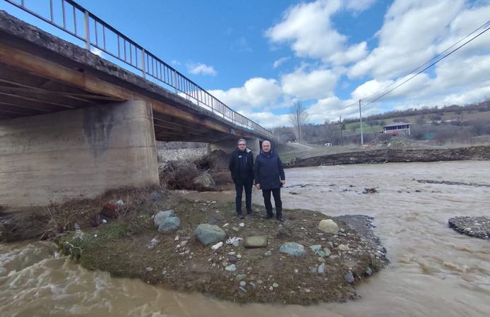 İskilip’te köprü için düğmeye basıldı