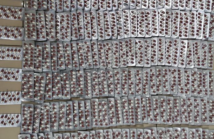 Çorum’da 2 bin 684 sentetik ecza ele geçirildi