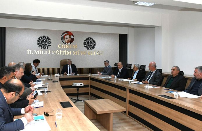 Çorum’da mesleki eğitim fuarı hazırlıkları başladı