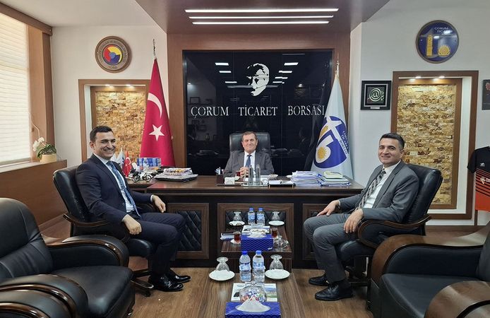 Halk Bankası’ndan Çorum Ticaret Borsası’na ziyaret