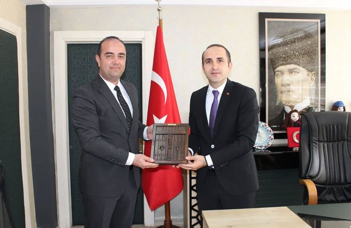 Fatih İncitmez’den Kaymakam Ramazan Polat’a ziyaret