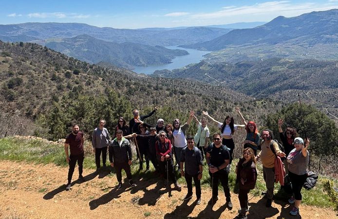 Doğaseverler Oğuzlar'da yürüyüş yaptı
