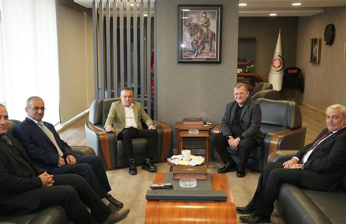Gelecek Partisi heyetinden Çorum TSO’ya ziyaret
