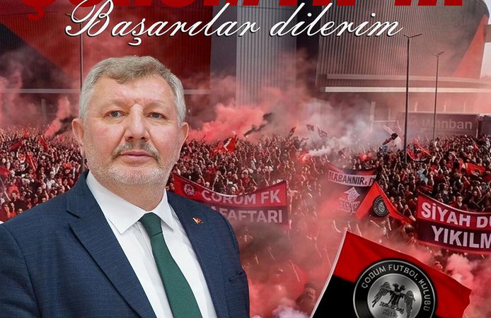 Başkan Gelgör’den Çorum FK’ya play-off desteği