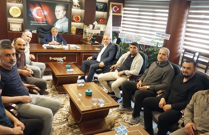 Abdullah Uyar'dan Recep Gür’e hayırlı olsun ziyareti