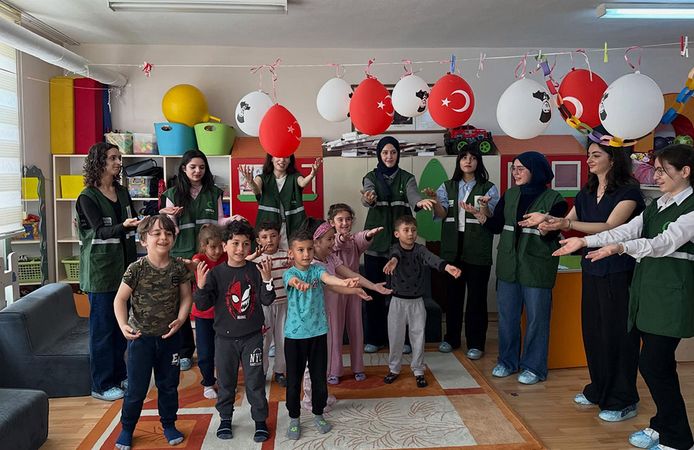 Yeşilay’dan minik öğrencilere sağlıklı yaşam eğitimi