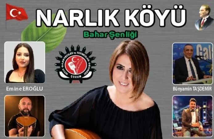 Narlık Köyü’nde bahar şenliği heyecanı! Tülay Örten Yıldız da sahnede olacak
