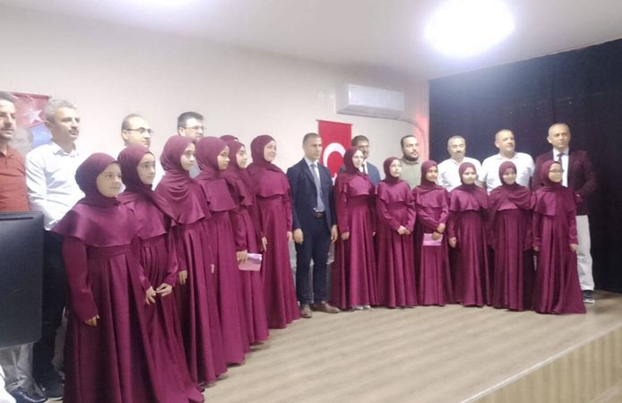 Osmancık'ta gururlandıran tören: Hafızlık yolculuğu başladı