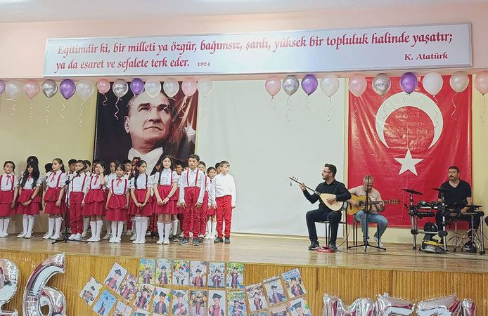 Mecitözü’de ilkokul mezuniyet coşkusu