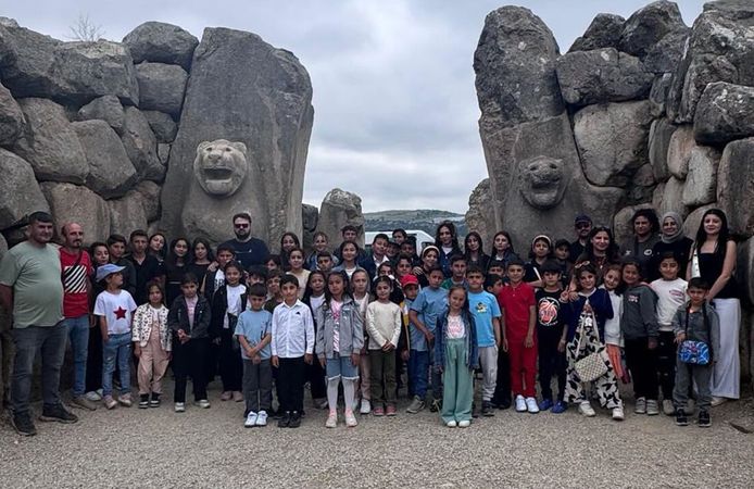 Boğazkale’nin tarihine yolculuk yaptılar: Hayran kaldılar