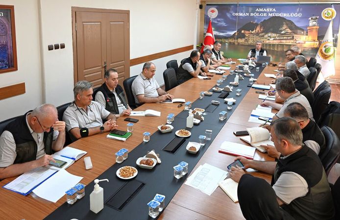 Şube Müdürleri ile bir araya geldiler: Çorum'daki durum da konuşuldu