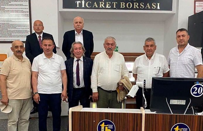 Ordu Ticaret Borsası’ndan Yılmaz Kaya’ya ziyaret