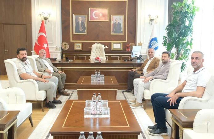MHP heyetinden Başkan Aşgın’a ziyaret
