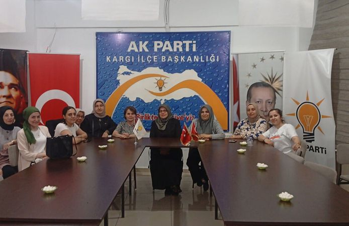 Kargı’da AK Parti Kadın Kolları sahaya hazırlanıyor