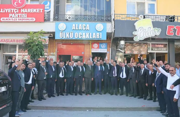 Alaca MHP’ye yeni hizmet binası