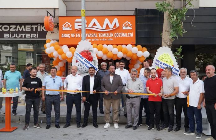 BAM Araç ve Ev Kimyasal Temizlik Çözümleri hizmete açıldı