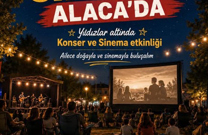 Gezen Sinema Alaca’da vatandaşlarla buluşacak