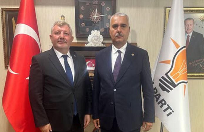 Ahlatcı'yı ziyaret etti: İlçenin ihtiyaçları konuşuldu