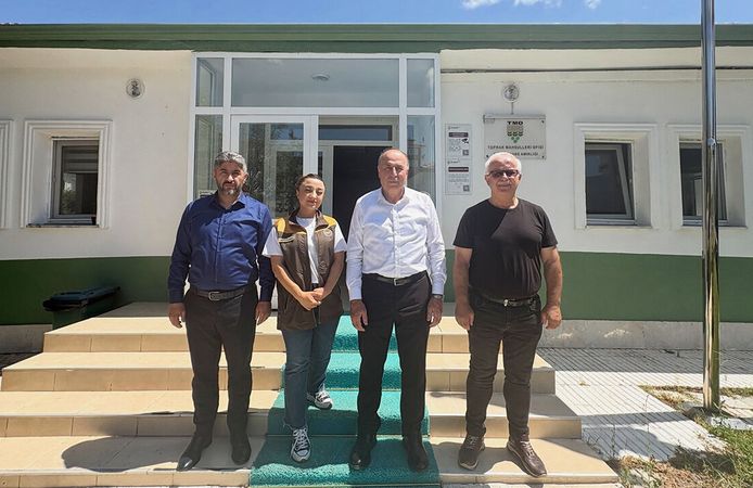 Başkan Arslan’dan TMO’ya ziyaret, üreticilerin talepleri değerlendirildi