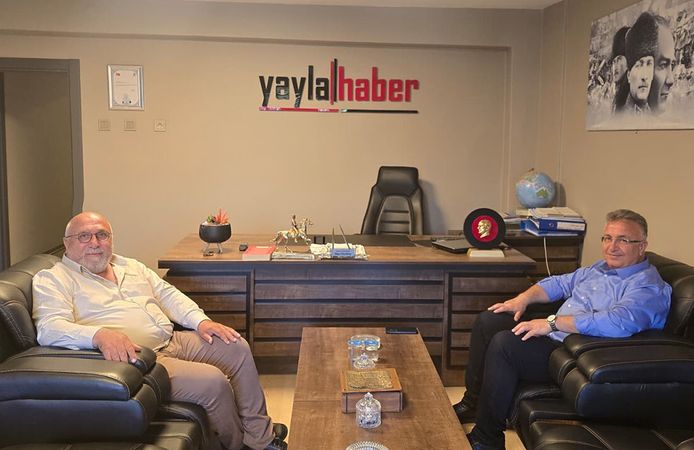 Başkan Cebeci’den KGK’da görev alan Hacı Odabaş'a hayırlı olsun ziyareti