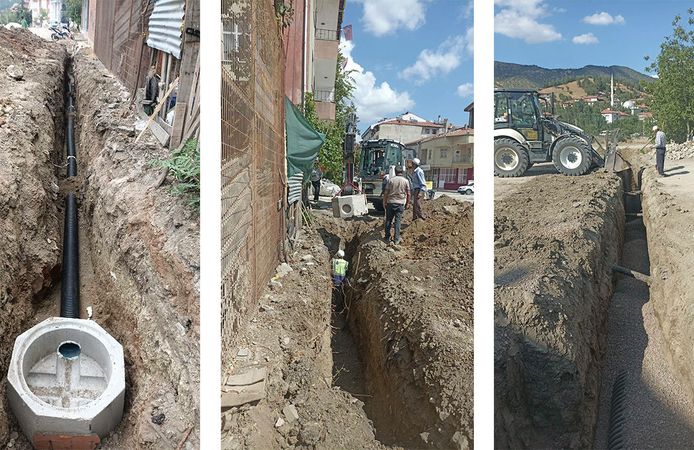 Yeni Mahalle’de altyapı çalışmaları devam ediyor