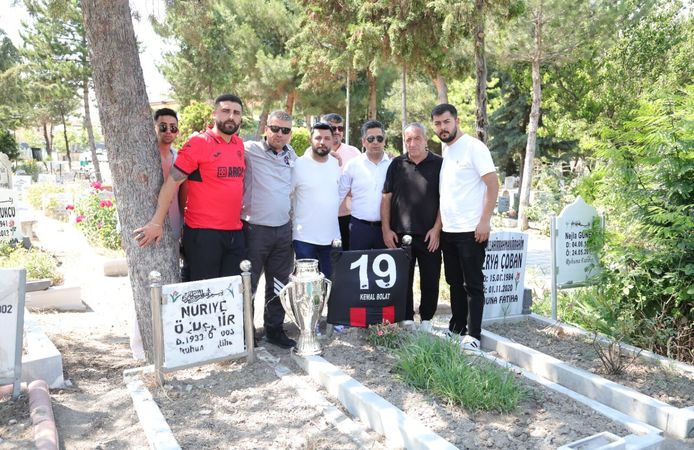 Arca Çorum FK’dan Kemal Bolat’a Şampiyonluk Vefası
