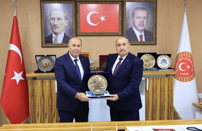 Başkan Arslan’dan Duran Bıyık’a kutlama ziyareti