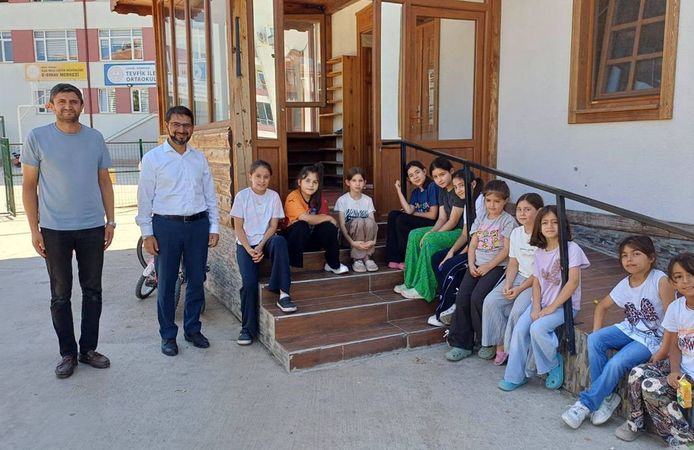 Müftü Koçak, Yaz Kur’an Kursu öğrencileri ile buluştu