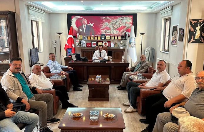 Mehmet Tahtasız’dan Mecitözü Belediyesi’ne ziyaret