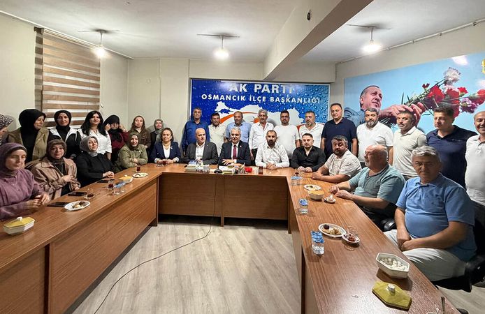 Ahlatcı, Osmancık İlçe Teşkilatı ile buluştu