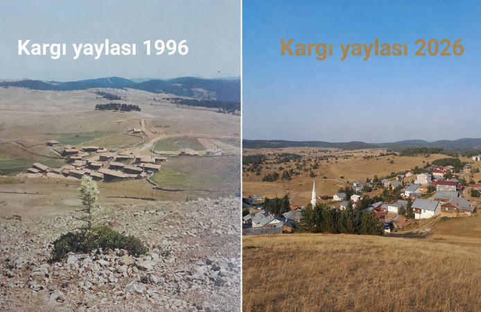 30 yıllık değişim aynı karelerde: Hayran bıraktı