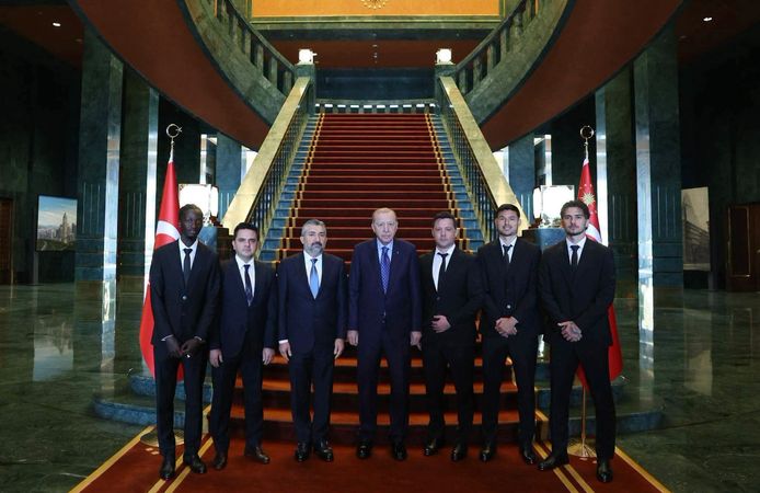 Arca Çorum FK’dan Cumhurbaşkanı Erdoğan’a ziyaret