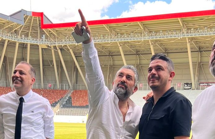 Savaş Balçık’tan stadyum ve tesislere yakın takip