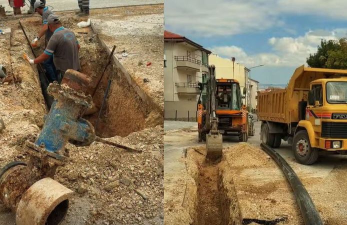 Su altyapısına neşter: Karşıyaka Sokaklar’da hatlar yenileniyor