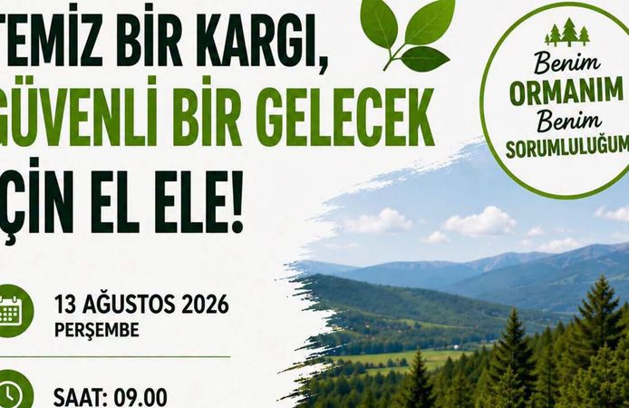 Kargı’da “Benim Ormanım, Benim Sorumluluğum” etkinliği düzenlenecek