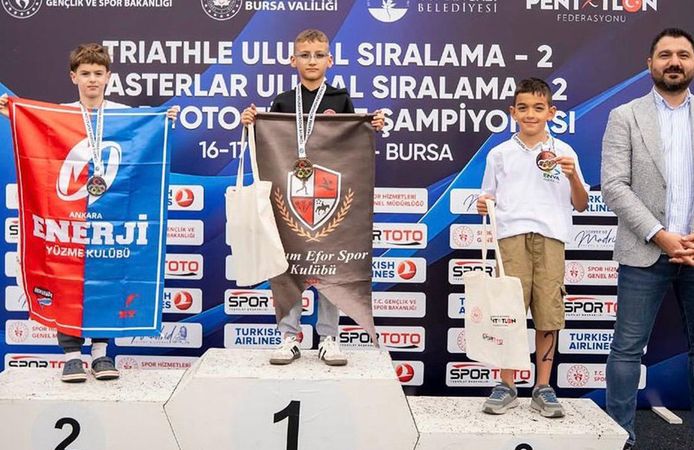 Çorum’da modern pentatlonda başarıya ortak destek